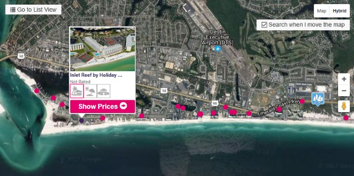 Destin FL Beachfront Hotels